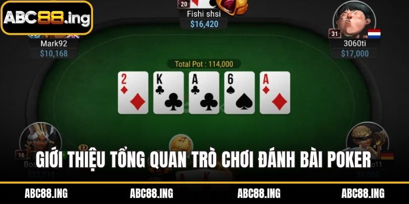 Giới thiệu tổng quan trò chơi đánh bài poker 
