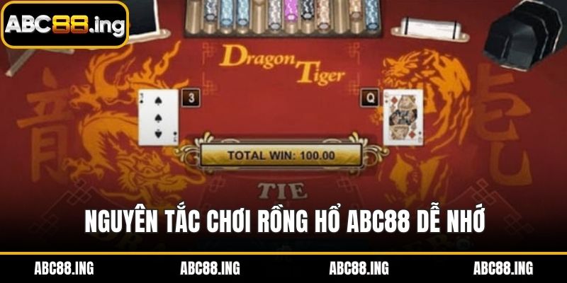 Nguyên tắc chơi rồng hổ ABC88 dễ nhớ